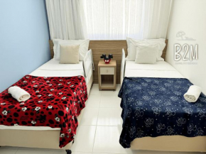 Apartamento com vista mar, churrasqueira e piscina